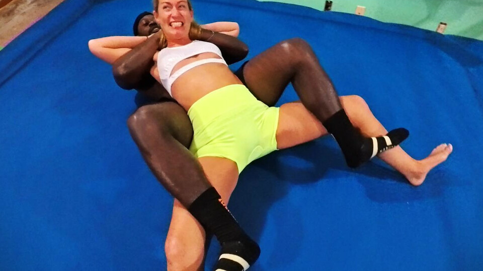 Constance Gets Dominated in Her Own Wrestling Ring